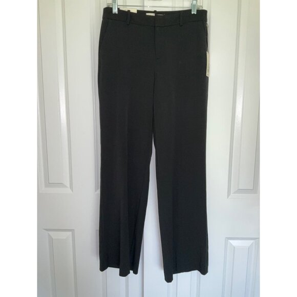 A New Day Size 6 High-Rise Wide-Leg Dress Pants Black NEW - Picture 2 of 5